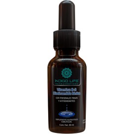 INDIGO LIFE NUTRACÉUTICOS | Vitamina B3 Ionizada (Niacinamida) 30 ml | Apoyo para energía celular, piel saludable y metabolismo óptimo.