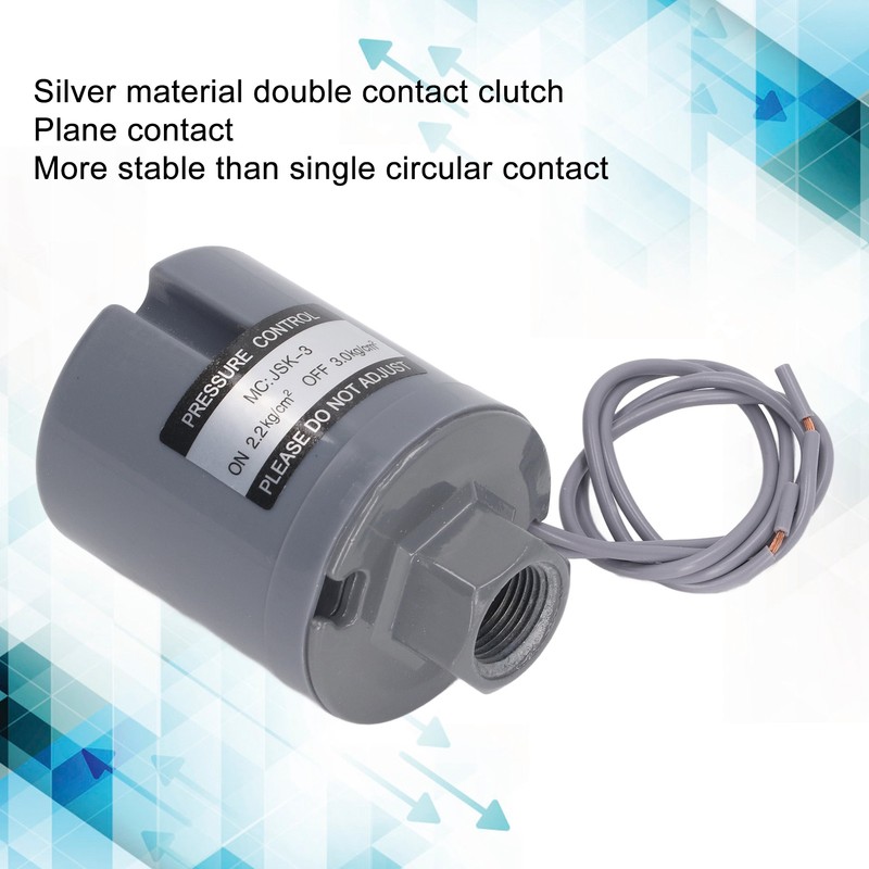 Pump Pressure Switch Contact Adjustable Automatic Water Self Priming Booster