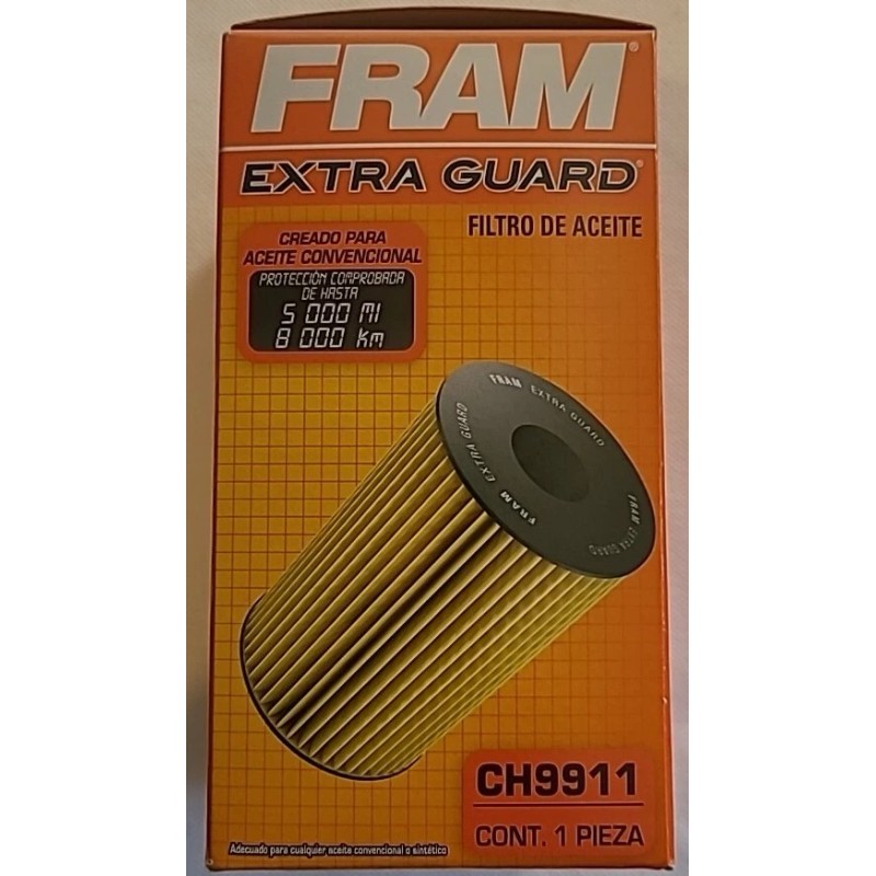 Fram Extra Guard Oil Filter CH9911 Conventional Oil