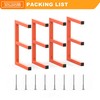 WALMANN Garage Wall Mounted Lumber Storage Rack, Overhead Heavy Duty
