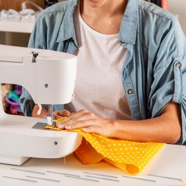 Tyqour 100Pcs Sewing Machine Needles Universal Sizes Heavy Duty Point Machine Needles Sewing Machine Accessories for Embroidery Cloth Repair Leather Jeans Home Sewing Machine