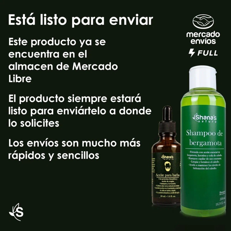 Bálsamo Aceite + Bergamota500ml Gratis + Acondicionador