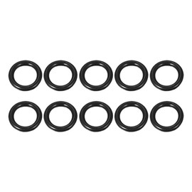 M METERXITY Nitrile Rubber O-Rings - Seals Apply Sanitary Systems (14 x 9.6 x 2.2 mm Black) Pack of 10