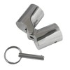NRC&XRC 316SS Marine Grade Boat Handrail Fitting -Boat Pipe Connector,Folding