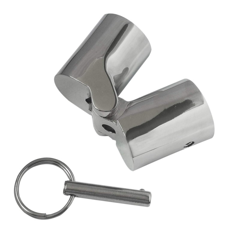 NRC&XRC 316SS Marine Grade Boat Handrail Fitting -Boat Pipe Connector,Folding