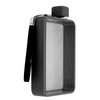 Flat Water Bottle Plastic Leakage Proof Transparent Square Portable A5