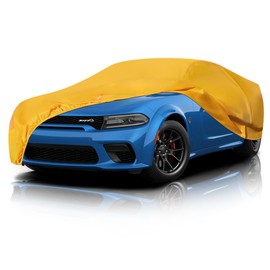 Dozentro Heavy Duty Car Cover Custom Fit Dodge Charger (2006-2025), Waterproof All Weather for Automobiles, Full Car Cover - Sun, Rain & UV Protection