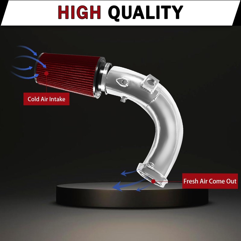 PUZZLEDEER Cold Air Intake Kit fit for 2007.5-2012 for Dodge