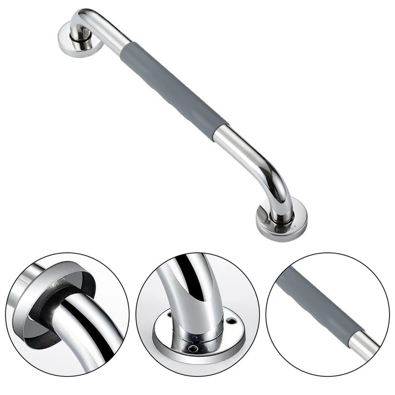 201 Stainless Steel Grab Bar Bathroom, Heavy-Duty Shower Hand Rail,
