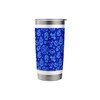 Space Exploration Icons Cosmic Pattern Design Stainless Steel Insulated Tumbler