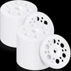 45 mm Polypropylene Washers for Fixing and Supporting Rigid Foam Insulation Panels and Sheets Load Spreading Plastic Washers for Screws and Nail (100 Pcs)