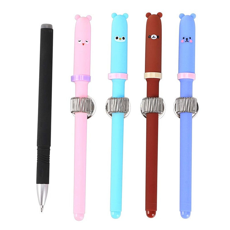 BTSKY 4 Pcs Super Strong Magnetic Pen Pencil Holders Clips