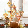 HOWAF 24 Sets Fall Cross Crafts, Religious Autumn Stickers Make