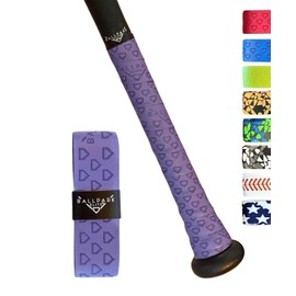 Ballpark Elite Bat Grip Tape for Baseball/Softball | 1.10 MM Precut Baseball Bat Grip Replacement | Purple