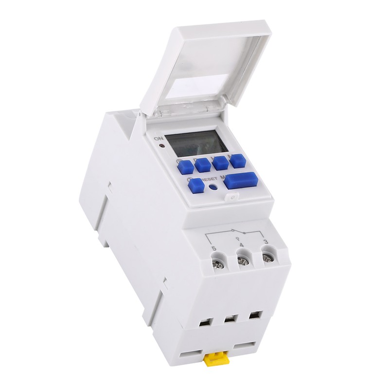 LCD Display Weekly Programmable Electronic Relay 16on＆8off Timer Switch (AC/DC12V)