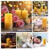 Natural Beeswax Pillar Candles,100% Pure Beeswax Candles-190 Hours Long Burning,Unscented