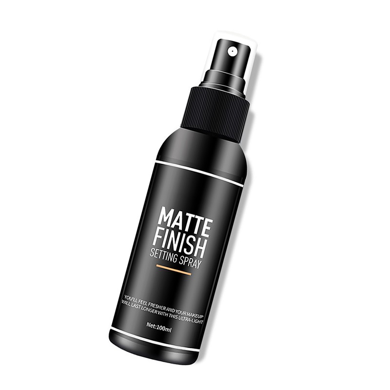 Matte Finish Makeup Spray Long Lasting Gentle Moisturizing Makeup Finish
