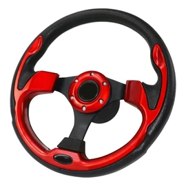 12.5 Inch Boat Steering Wheel with 3/4“ Axle Marine Steering Wheel Adapter, Yachts, Pontoon Boats