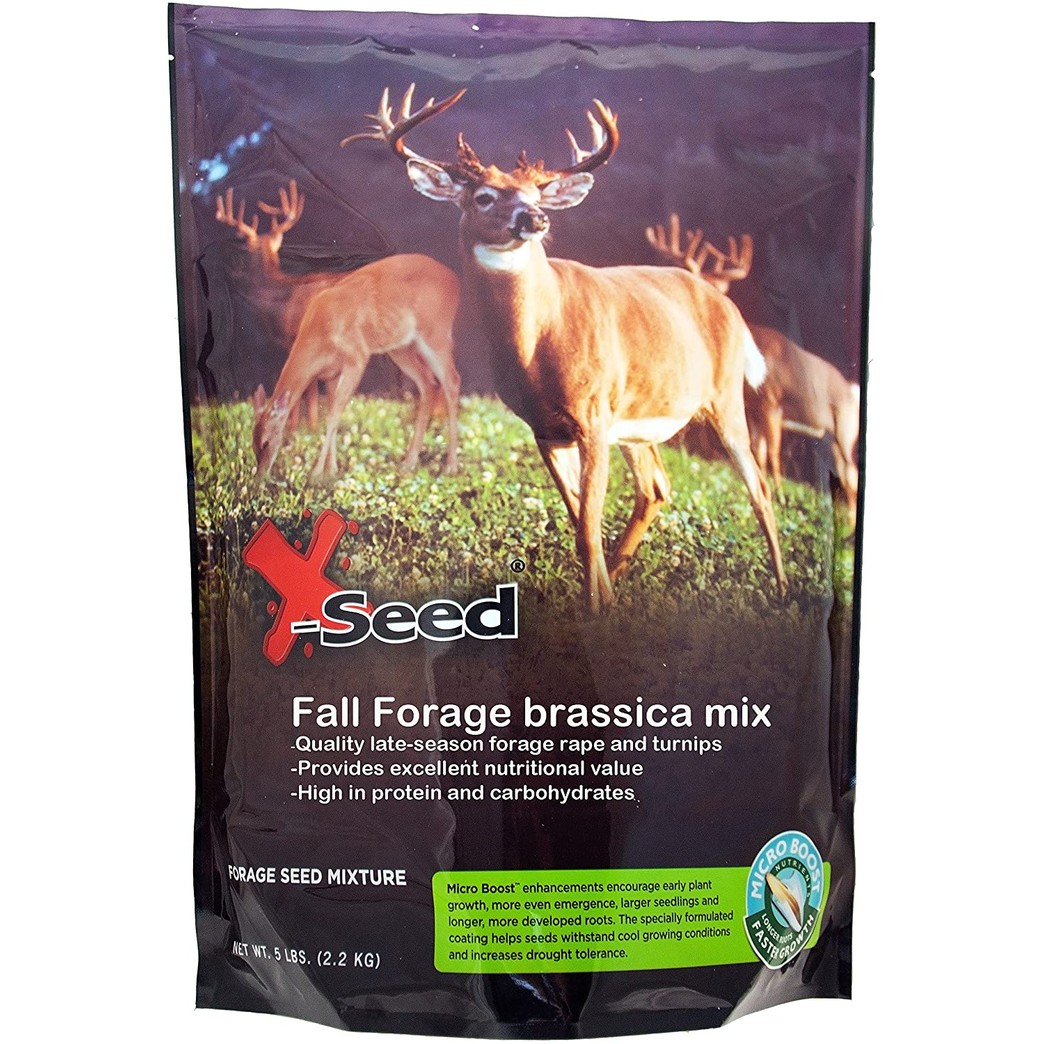 X-Seed 20210 Fall Foliage Brassica Food Plot Mixture with Micro-Boost