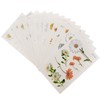 Lurrose 15 Sheets of Temporary Tattoo Daisy Face Stickers Waterproof