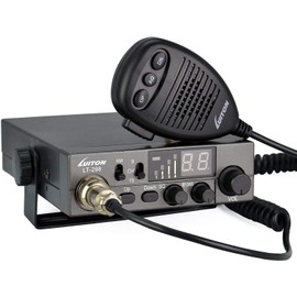 LUITON 40-Channel CB Radio LT-298 Compact Design with External Speaker Jack, Large Easy to Read LED Display Compatible with 12-24V Voltage