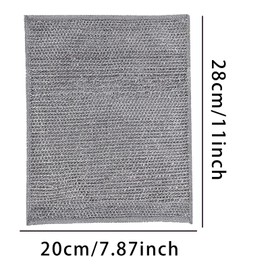 10PCS Double Layer Non-Scratch Wire Cleaning Cloth 20x28cm Reusable Multipurpose Wire Dishwasher For Wet And Dry Scrubber Kitchen