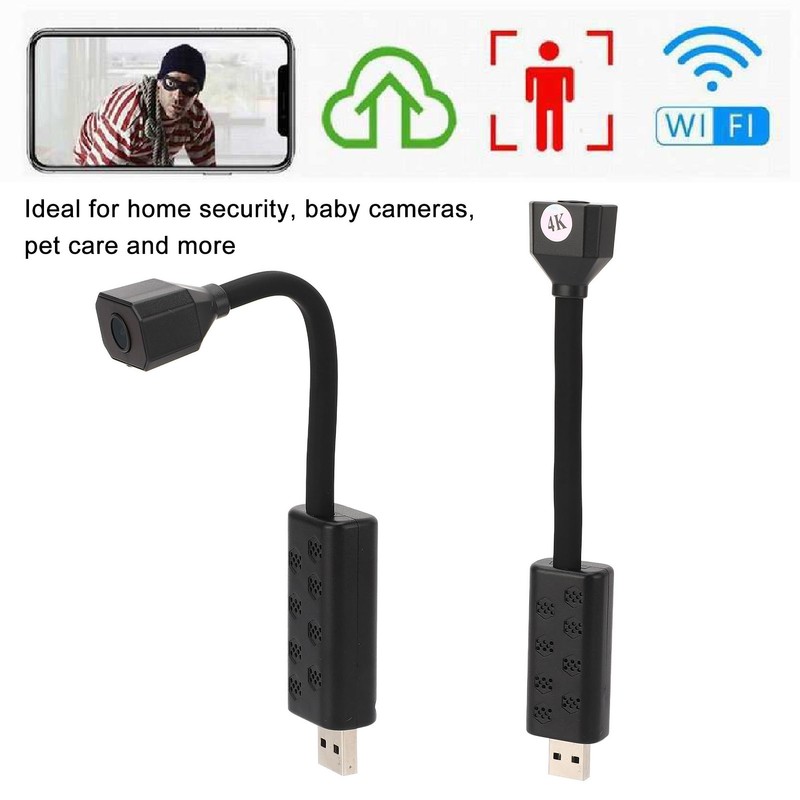 Mini Night Viewing Camera Security Surveillance WiFi HD with Motion