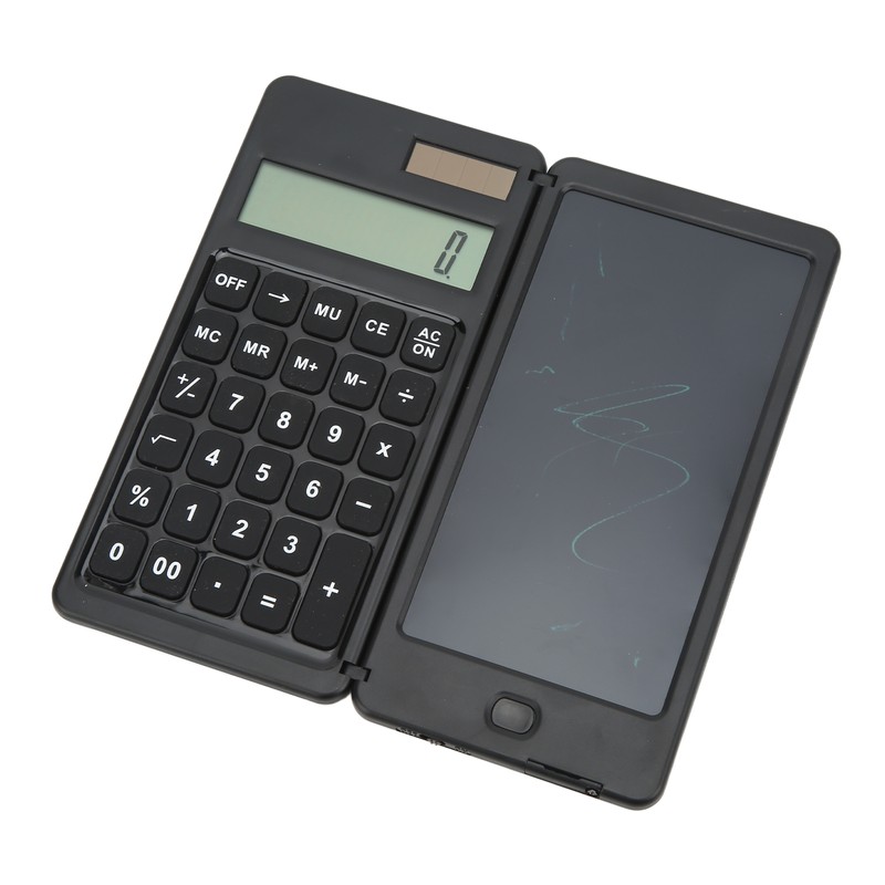 Calculator Notepad 10 Digit Display Dual Power Drive 128g Multifunction