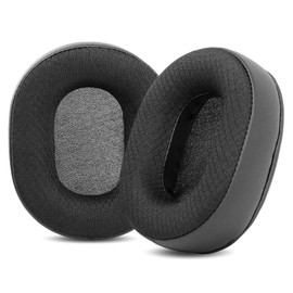 TaiZiChangQin Ear Pads Ear Cushions Earpads Replacement Compatible with Yamaha HPH-W300 HPH-W300B W300 Headphone Fabric Black