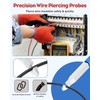 Vibit 30 Pcs Back Probe Kit Automotive Banana Plug Alligator
