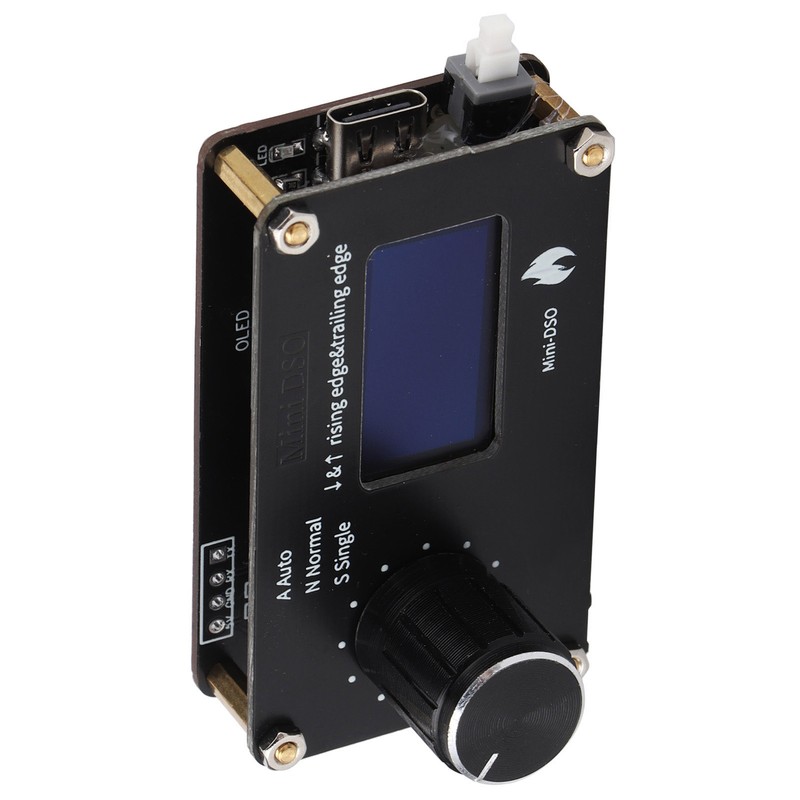 Mini Oscilloscope with Button 0.96in Organic LightEmitting Diode Display Industrial