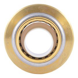 SharkBite 2 Inch x 1 Inch CTS Fitting Reducer, Push to Connect Brass Plumbing Fitting, PEX, PE-RT, Copper, CPVC, HDPE, UXL125428