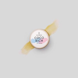 HelloBody Cocos Rich Lip Balm (15 ml) - Natural Lip Balm Against Brittle Lips - Nourishing and Plumping with Olive Oil and Coconut Oil