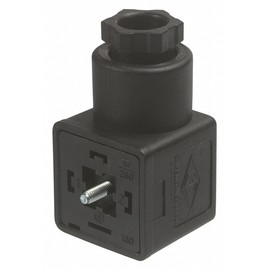 Canfield Ind G5100-1090000 Canfield Ind Solenoid Valve Connector, Form A ISO Din