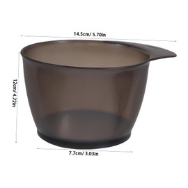 Baluue Hair Coloring Supplies Set Pcs Plastic Mixing Bowls for DIY Home Salon Use