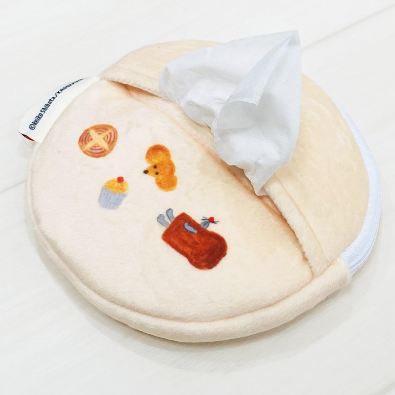 MORIPiLO 4621506 Bread Lobby Tissue Case, Pouch, Accessory Case, 3.9
