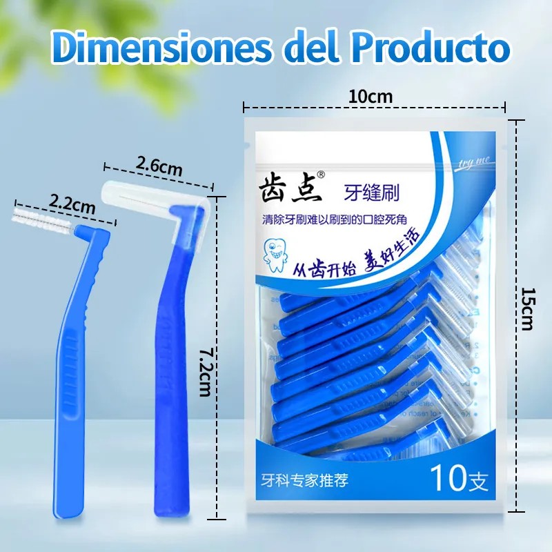 Kit 20 Cepillos Interdentales Profesionales - Cuida Encías S