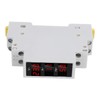 Digital Display Energy Meter Din Rail Mounted Volts Amps Hertz