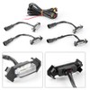 4pcs 12V Car LED Grille Light High Brightness Accessory Fit