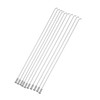 BULLSPANN 10pcs Mountain Road Bike Spoke Bicycle 26cm Silver Tone