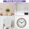BENLIUDH Wall Hangers Without Nails, Adhesive Wall Hooks Picture Hangers