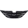 Garage-Pro Grille Assembly Compatible with 2011-2014 Hyundai Sonata Textured Black