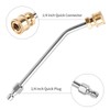 GRESTOAL Pressure Washer Gutter Cleaner Attachment, 30 Degree Washer Gutter