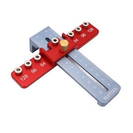 Cabinet Pull Punch Locator Cabinet Hardware Jig Punch Locator Drill Guide Woodworking Drilling Guide Tool for Drawer Door Handle