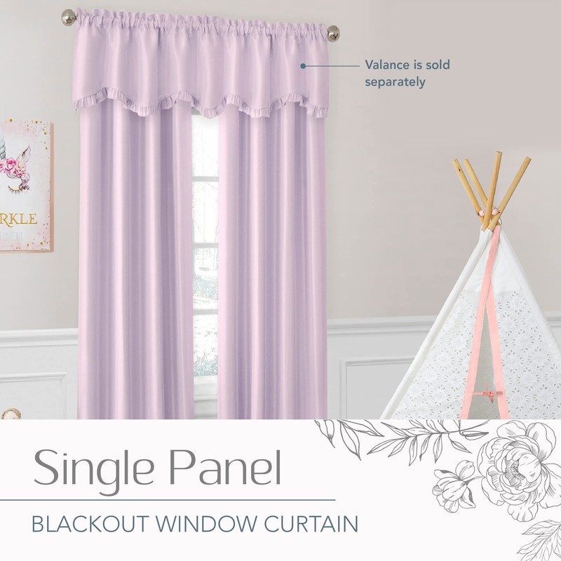 Elrene Home Fashions Adelaide Nursery and Kids Room Room-Darkening Window