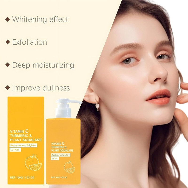 Turmeric & Vitamin C Cream Face & Body Lotion,vitamin c