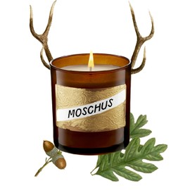 C.O.Bigelow Soy Wax Candle, Moschus (Musk), Scented Candle for The Home with Gift Box, 60 Hour Burn Time, 9 oz Candle, Vegan, Hand Poured Candle with Cotton Wick for Fall and Holiday