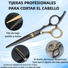 Tijeras para Cortar Cabello Profesional, 15 Piezas Tijeras Barberia, Profesional