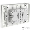 Electraline 22108 Multipresa da incasso Quadra 4 Posti Universali P40,