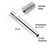 Hand Shower with Hose and Wall Connection Shower Head Set